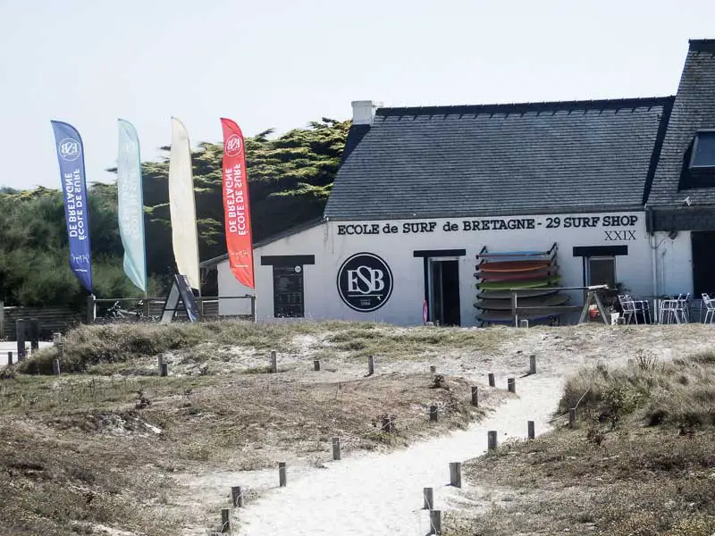 Surf School in La Torche, Bretagne