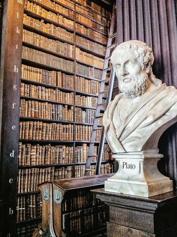 Marble Bust, Trinity College Old Library, Dublin