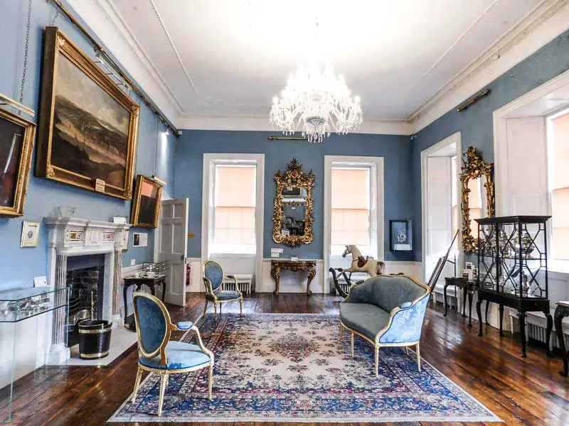 Withdrawing Room in the Bishop's Palace, Waterford, Ireland