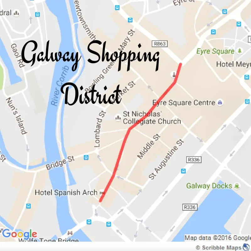 Galway Shopping District