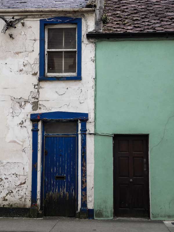 Old Houses in Bundoran, Ireland