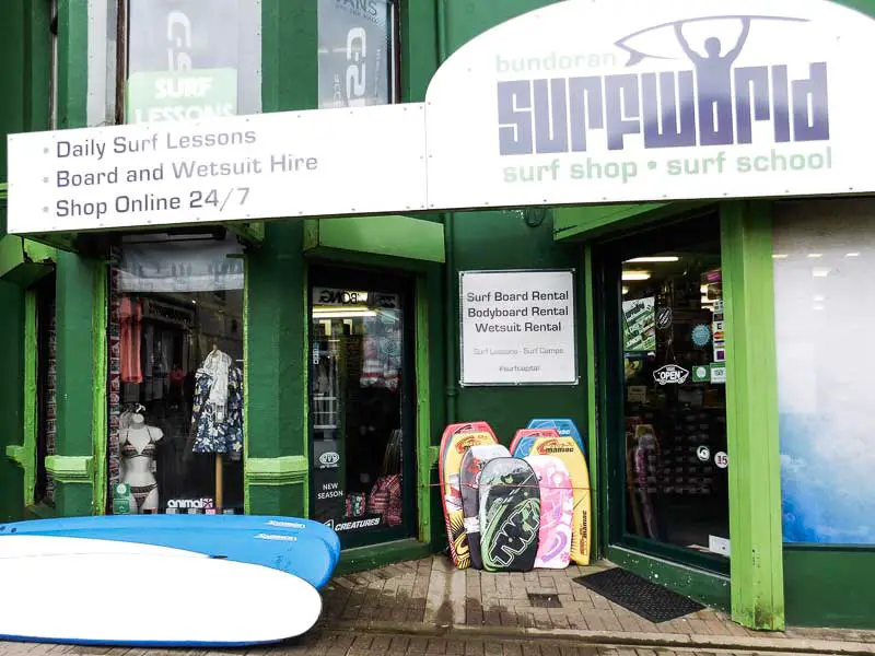 Surf Shop in Bundoran