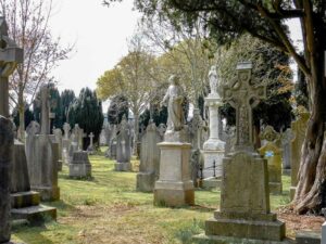 Glasnevin Cemetery in Dublin, Ireland