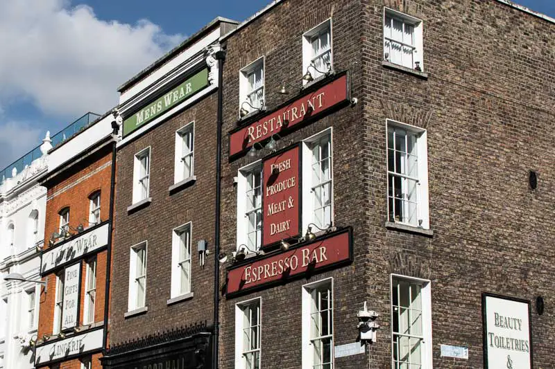 Shopping on Grafton Street, Dublin