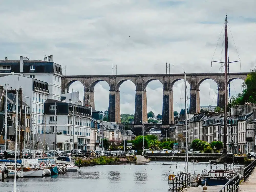 Viaduct of Morlaix, Brittany, France
