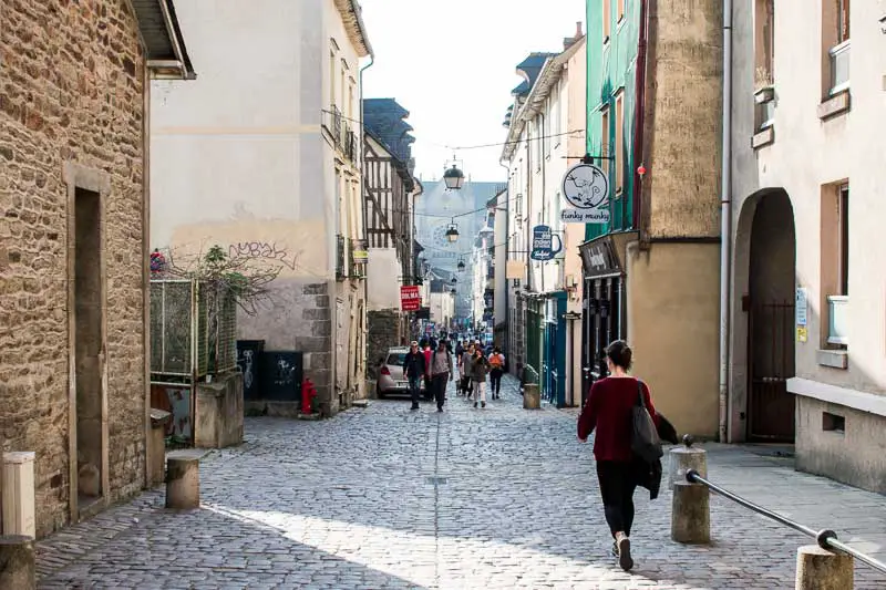 Rue Saint Melaine, Rennes