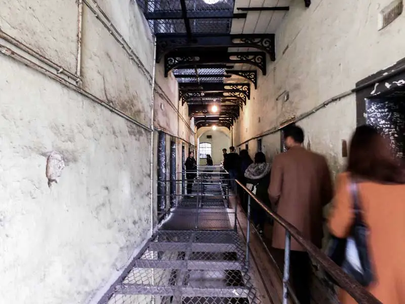 Inside Kilmainham Jail in Dublin