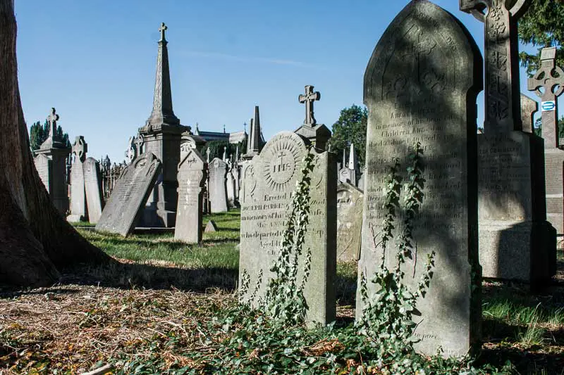 Glasnevin Cemetery in Dublin