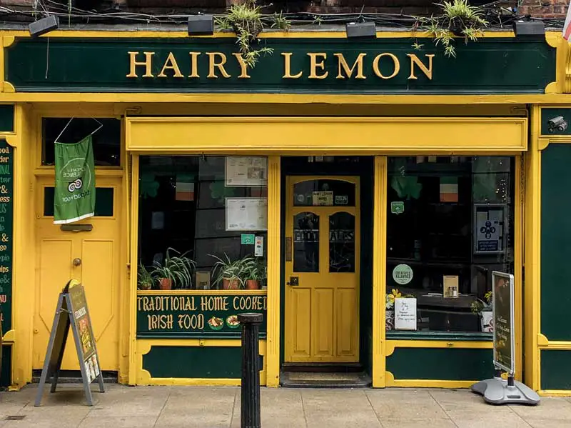 Hairy Lemon Pub in Dublin