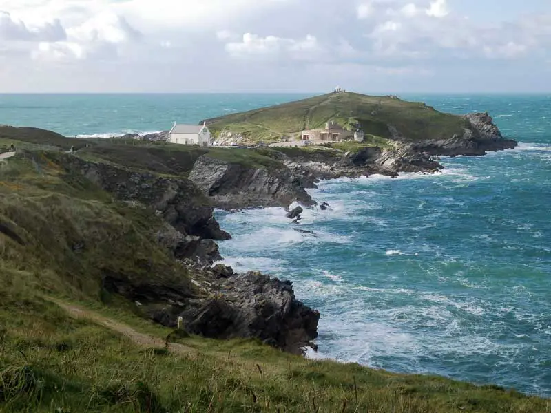 Towan Headland in Newquay, Cornwall