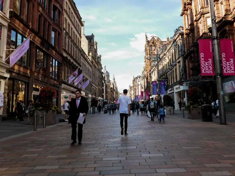 Buchanan Street, Glasgow, UK