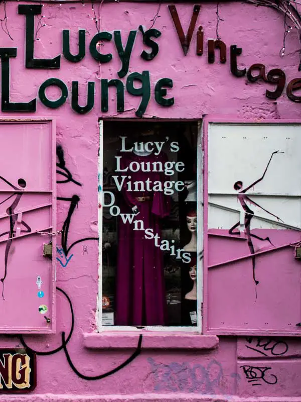 Vintage Clothing Shop, Temple Bar, Dublin