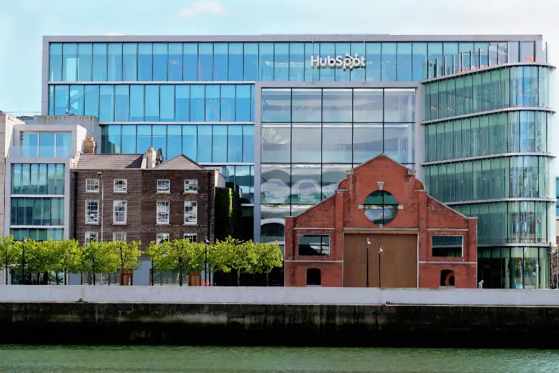 Le quartier des Docklands, Dublin