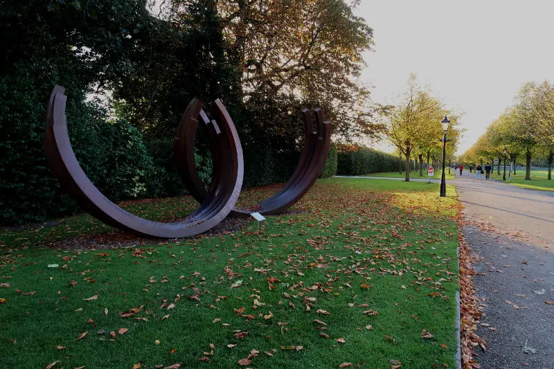 Modern Art Sculpture, Irish Museum of Modern Art in Dublin