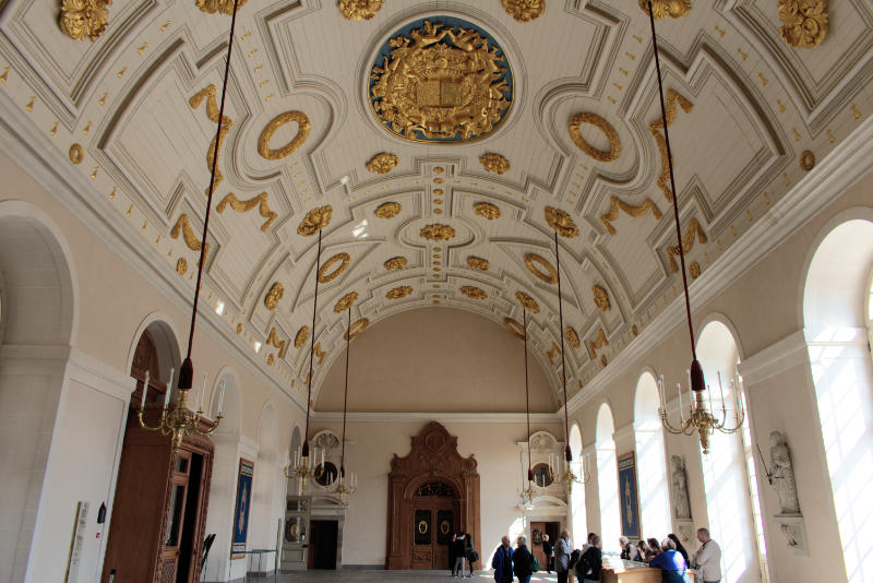 Salle des pas-perdus, Parliament of Brittany, Rennes