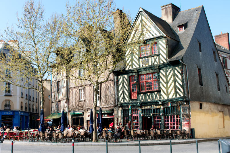 Maison Leperdit, Place Sainte-Anne, Rennes, France