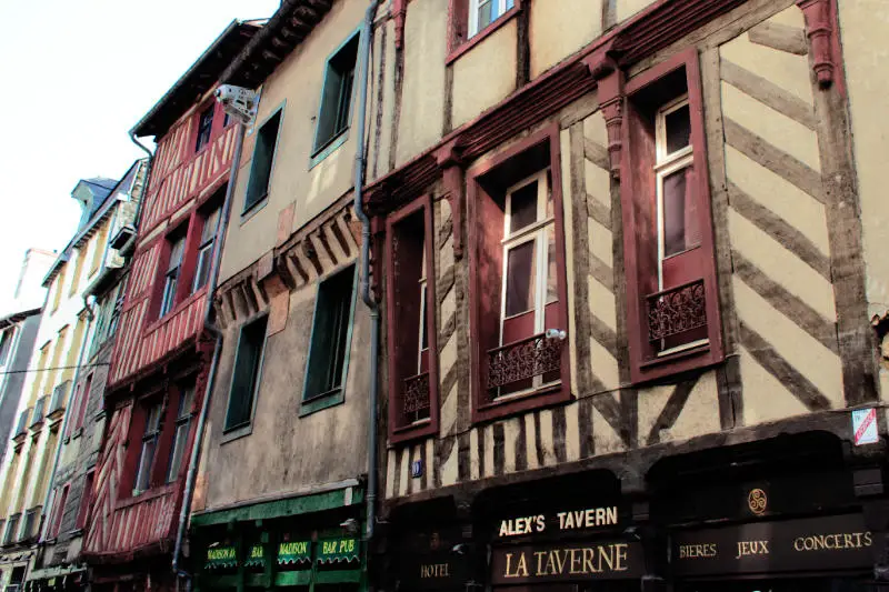 Rue Saint-Michel, Rennes, France