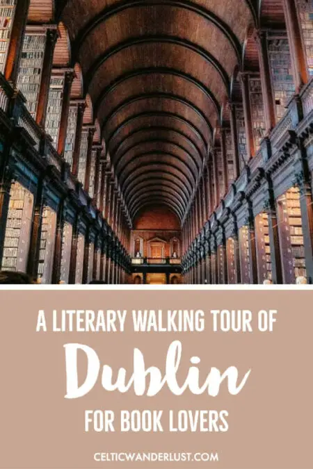irish literary tour dublin