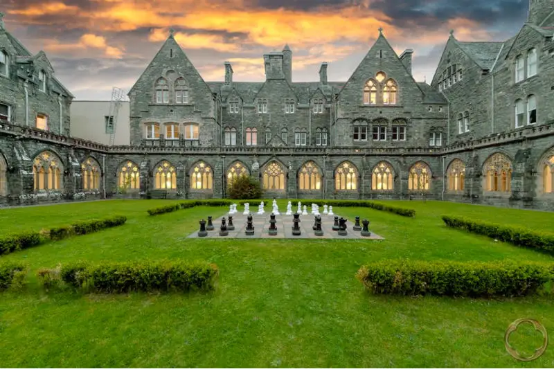 The Gothic Chapel of a Monastery as rental holiday