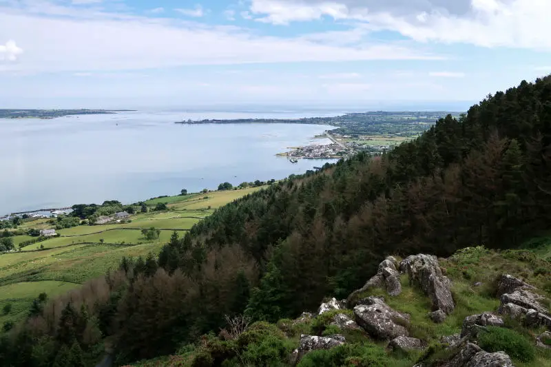 Carlingford, View from Slieve Foye