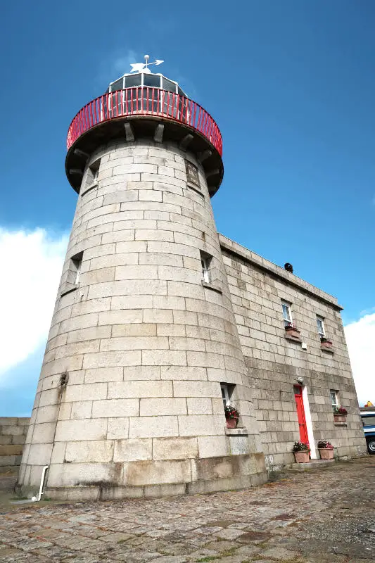 Howth Lighthouse in Dublin Bay, Ireland