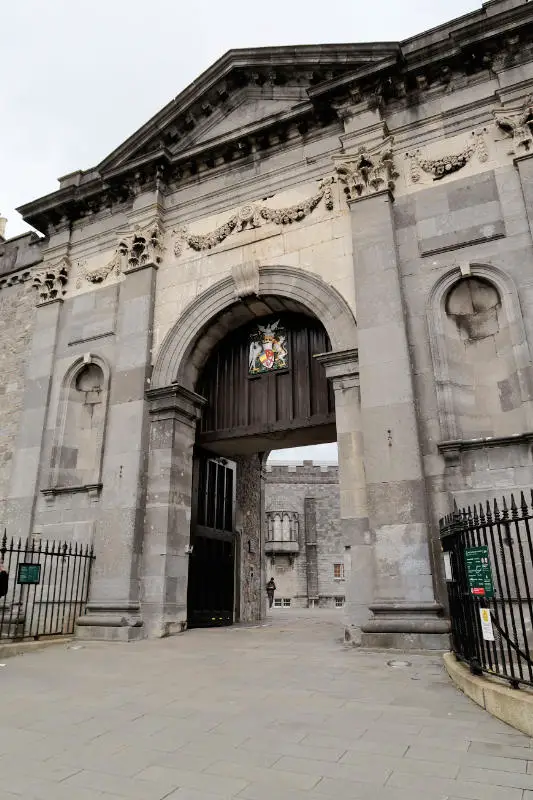 Gate of Kilkenny Castle, Ireland