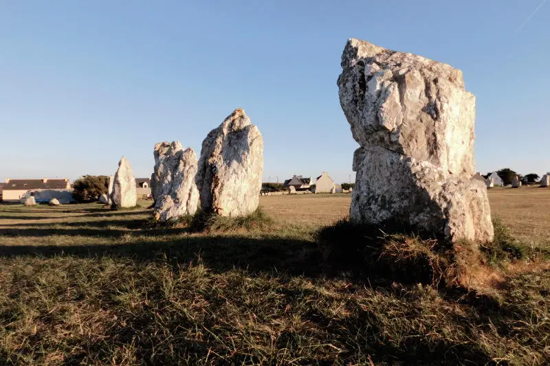 Standing Stones in Brittany, France