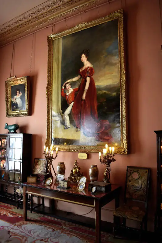 Painting in Mount Stewart, Northern Ireland