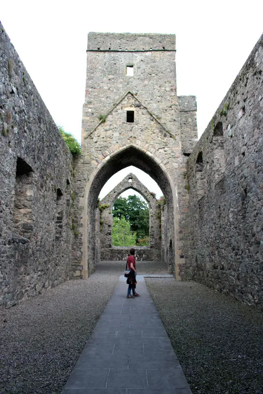 Eglise en ruine à Carlingford, Irlande