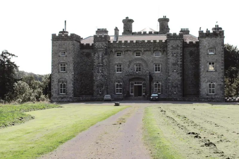 Château de Slane, vallée de la Boyne, Irlande