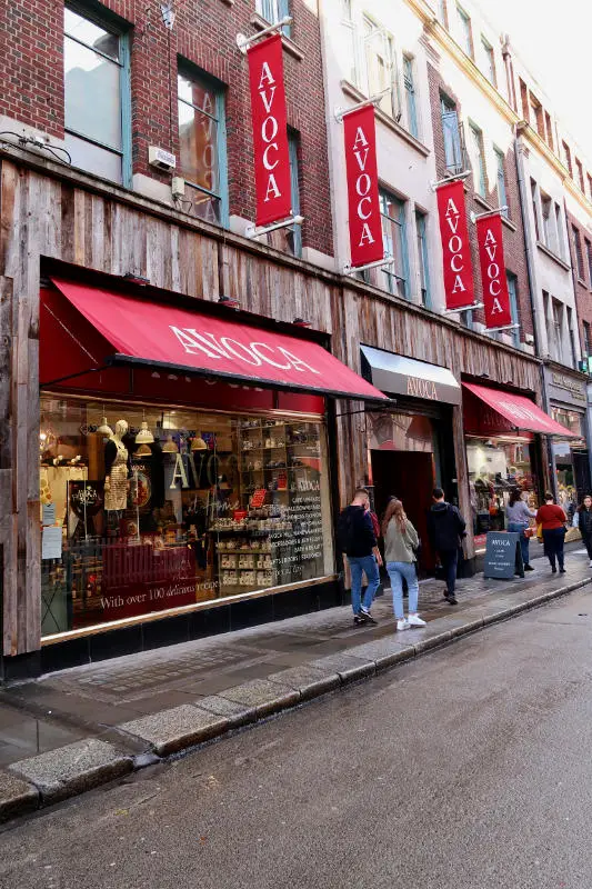 Magasin d'artisanat Avoca à Dublin