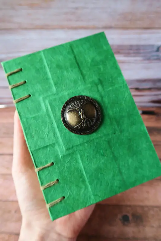 Tree of Life Handmade Notebook