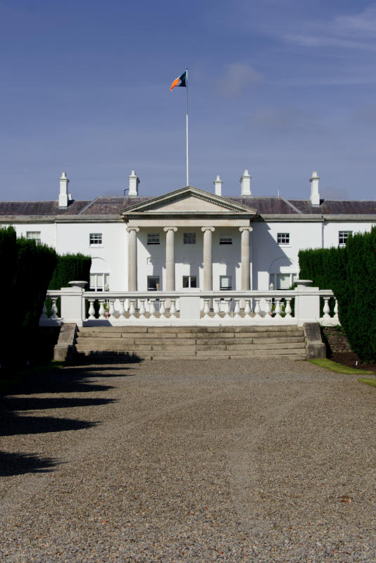 Résidence du Président dans Phoenix Park, à Dublin