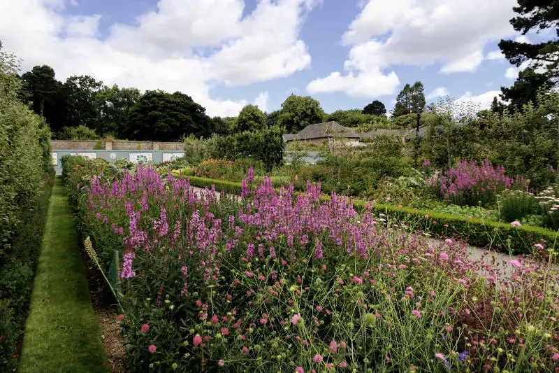 Jardin clos dans Phoenix Park à Dublin