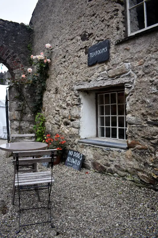 Tea room, Huntington Castle in Co. Carlow, Ireland