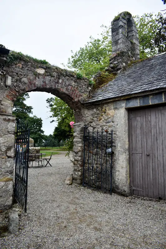 Gate to the courtyard, Huntington Castle, Carlow