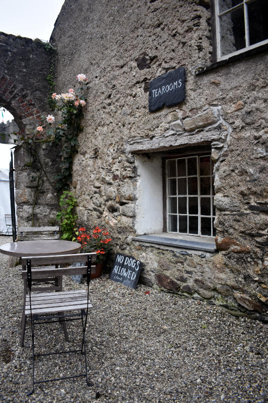 Le salon de thé du château de Huntington dans le comté de Carlow