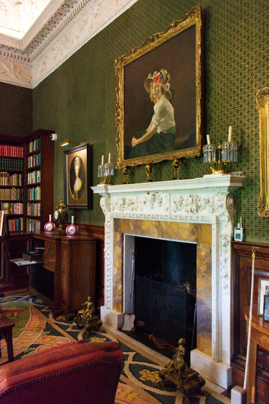 Libraire de Russborough House, en Irlande