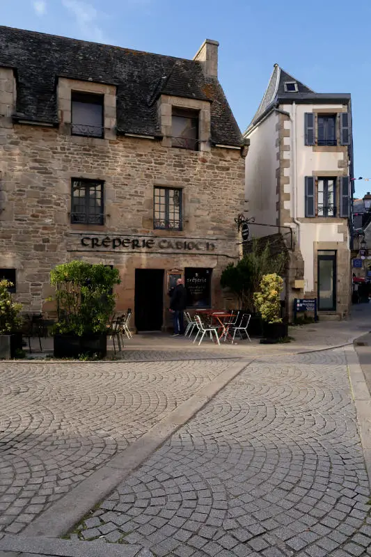 Creperie in Roscoff, France