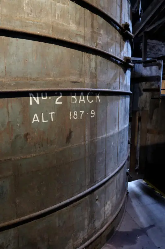 Old Fermentation Tanks at Kilbeggan Distillery, Co. Westmeath, Ireland