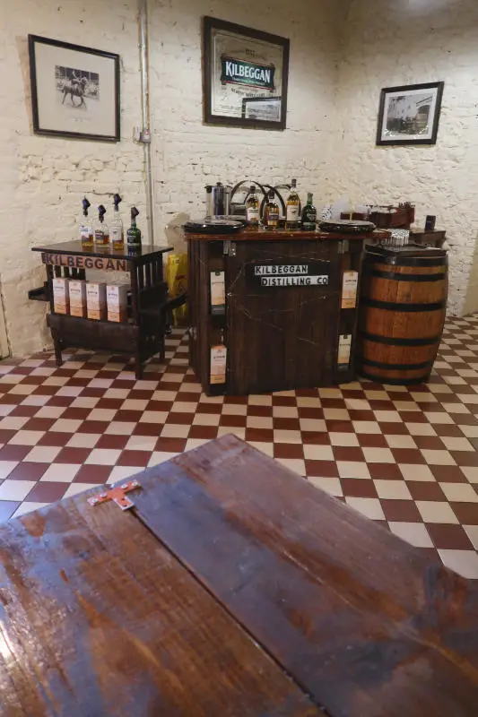 Whiskey Tasting during Kilbeggan Distillery Tour in Co. Westmeath, Ireland